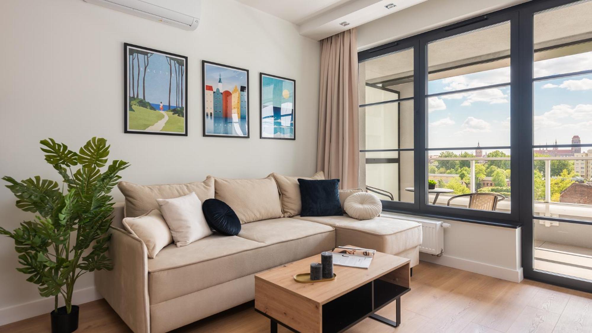Flatbook - City Center Apartments Doki Living Гданск Екстериор снимка