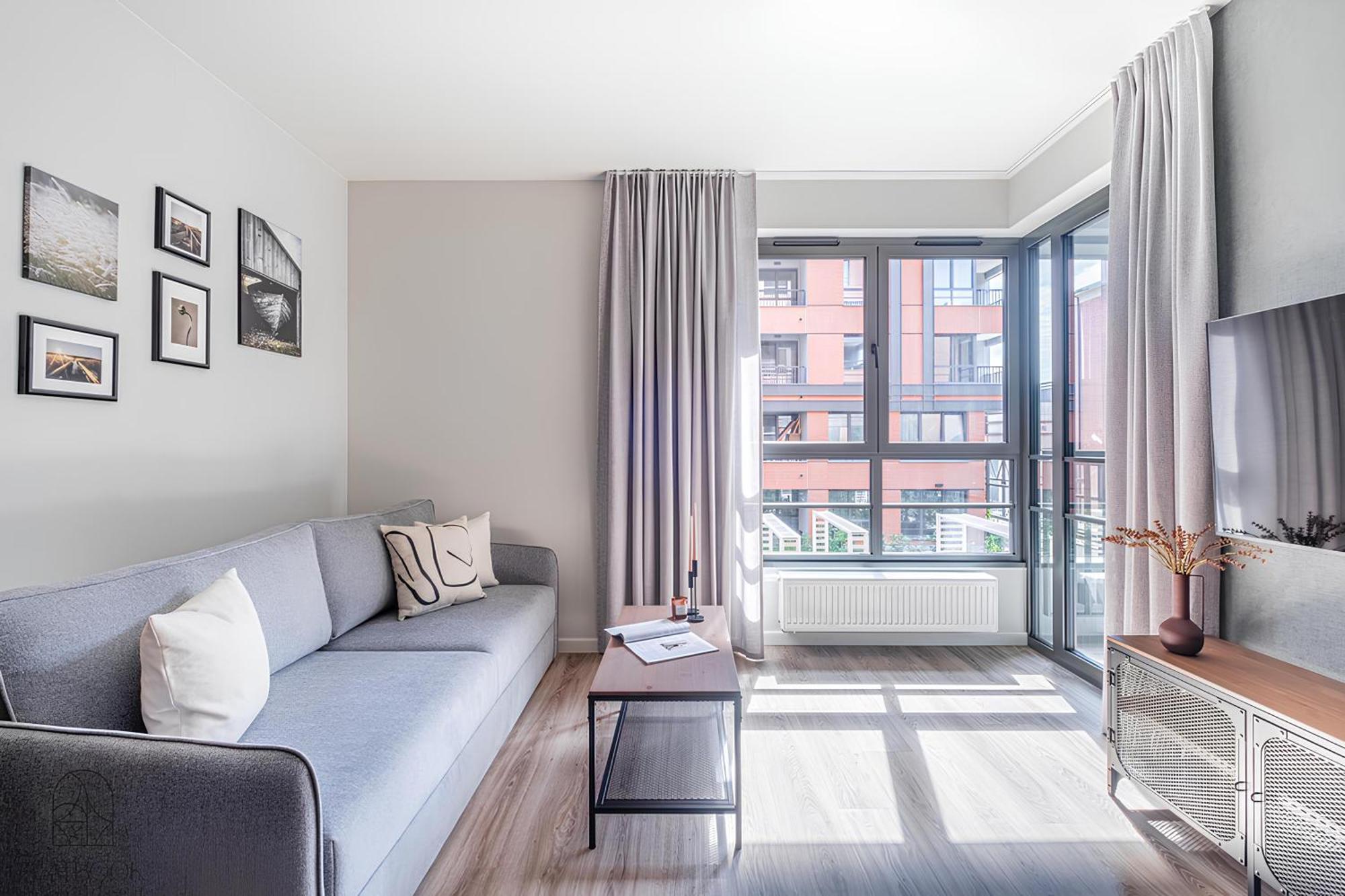 Flatbook - City Center Apartments Doki Living Гданск Екстериор снимка